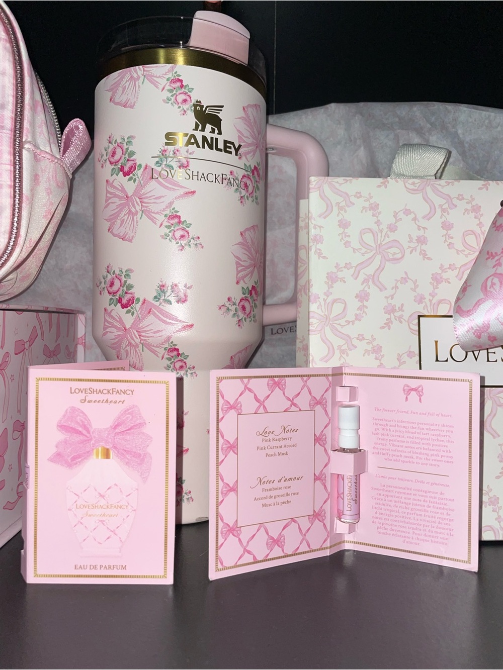 LoveShackFancy Sweetheart perfume samples